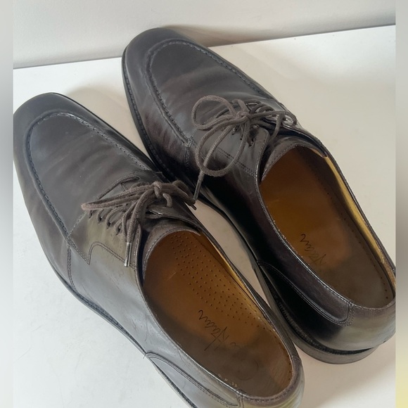 Cole Haan 11.5 Brown Derby Classic Dress Shoes Full Grain Leather Business - Picture 6 of 14